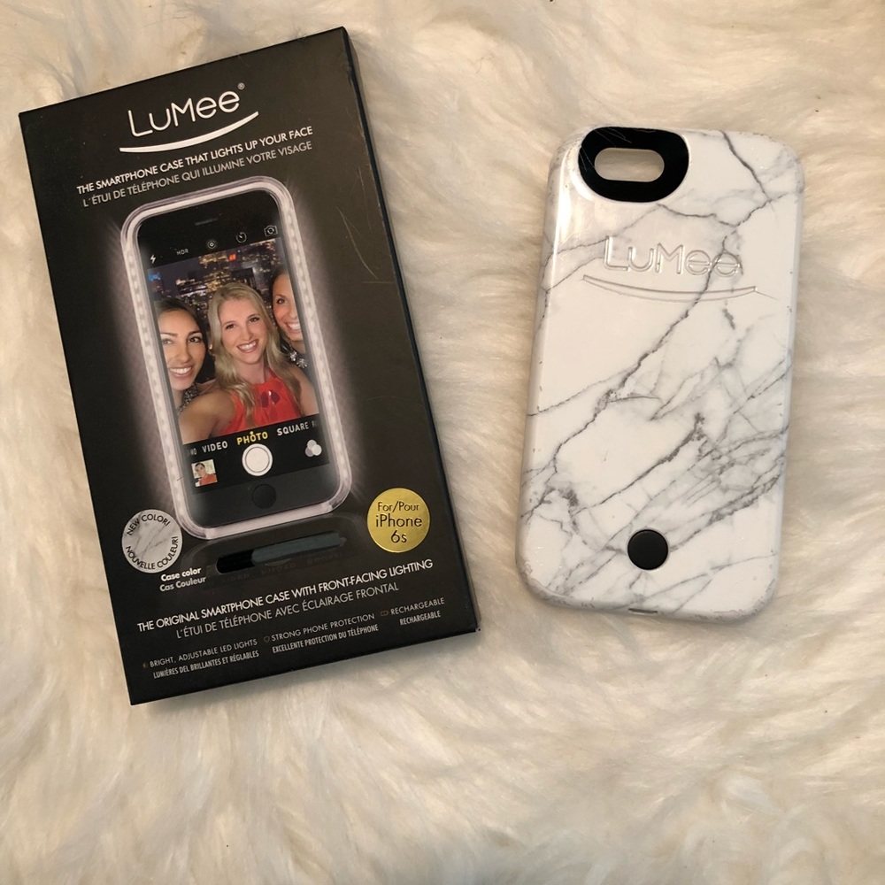 LuMee marble case